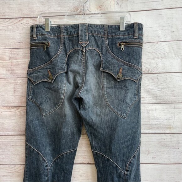 VINTAGE JAPANESE OBELISK JEANS - Picture 7 of 14